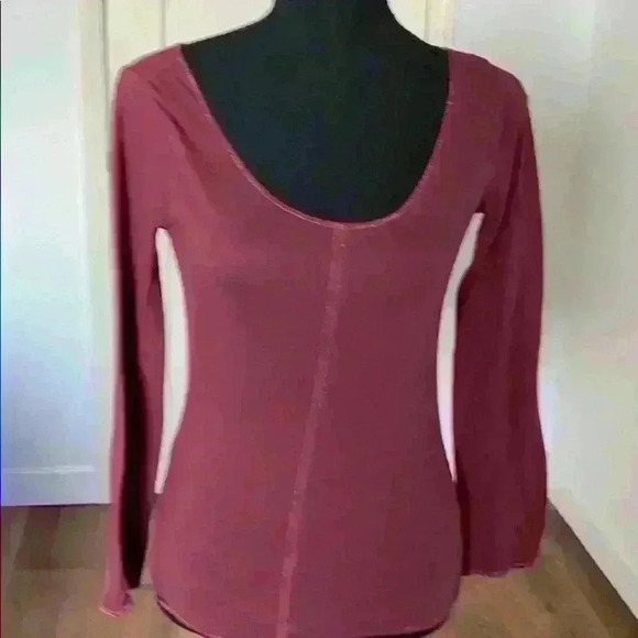 American rag cie long sleeve tShirt women’s size S - Picture 1 of 5